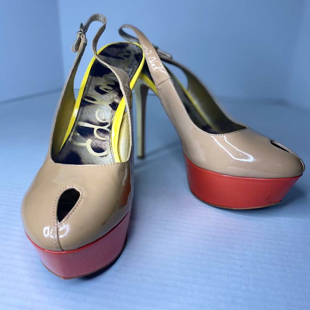 Sam Edelman Open Toe High Heels